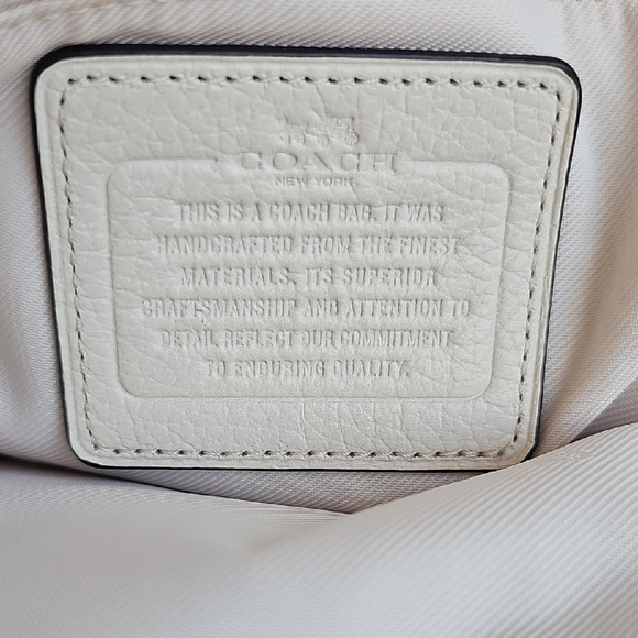 Coach 37167 Mercer Chalk Leather Satchel/shoulder Bag NWOT - Picture 8 of 11